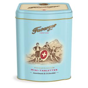 Boite metal 16 mini-tablettes